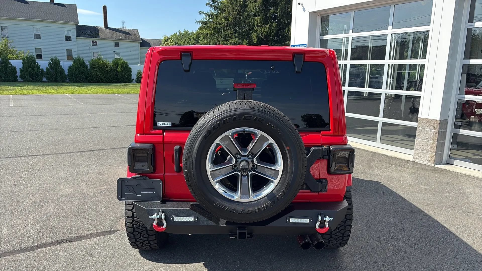 Used 2021 Jeep Wrangler Unlimited Sahara w/ Uconnect 4C Nav & Sound Group AWD/4WD image 24