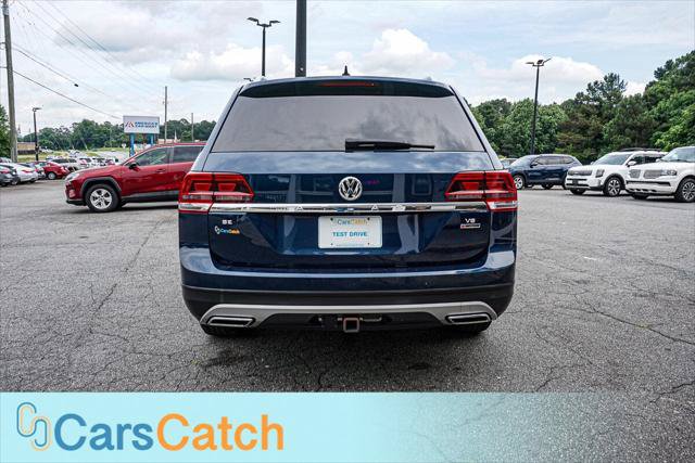 Used 2018 Volkswagen Atlas SE AWD/4WD image 14