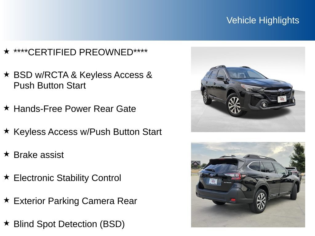 Used 2025 Subaru Outback Premium AWD/4WD image 5