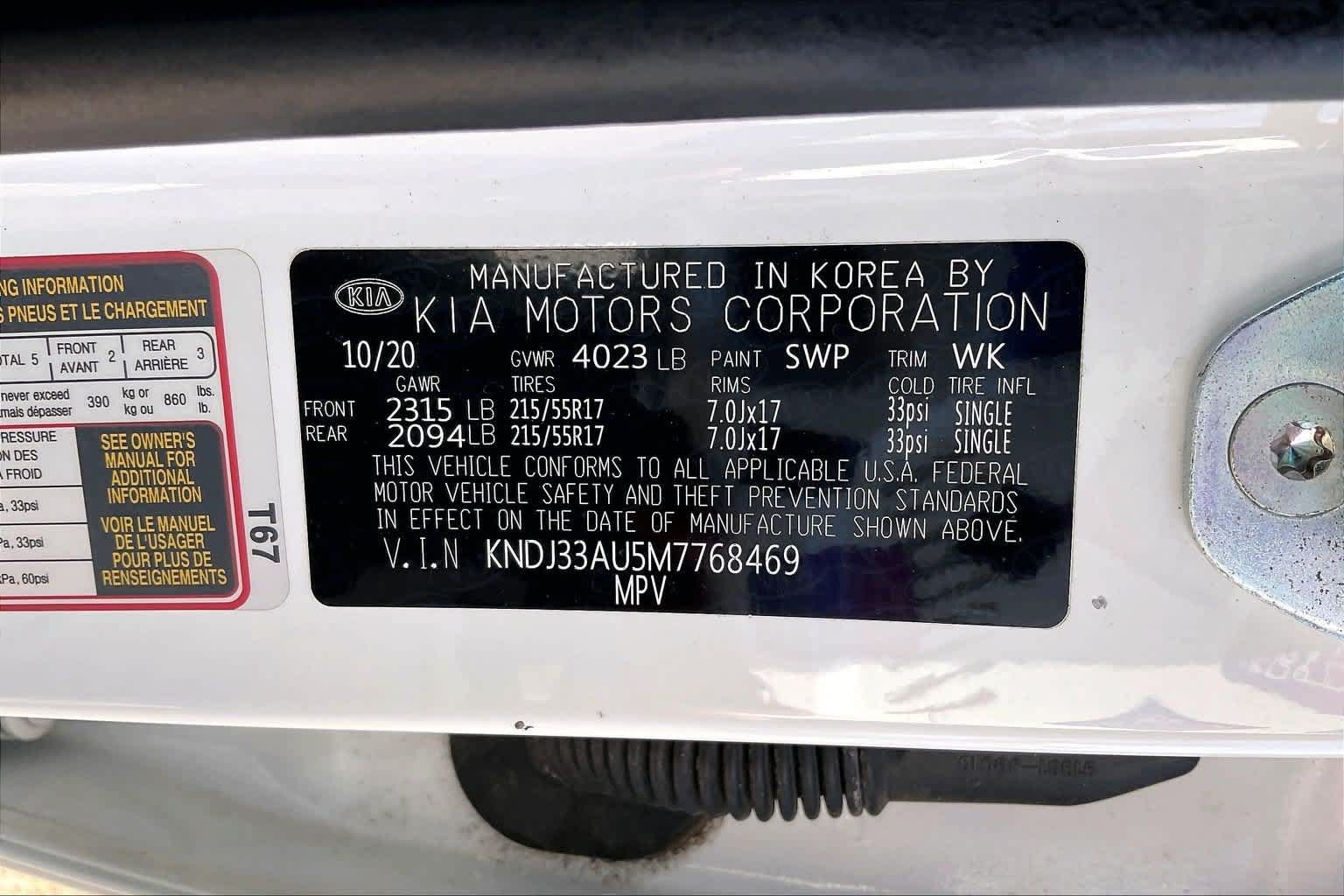 Certified 2021 Kia Soul EX FWD image 19
