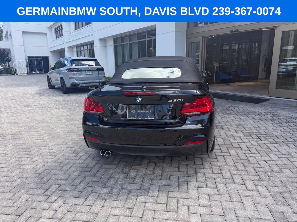 Used 2019 BMW 230i Convertible w/ M Sport Package RWD image 11