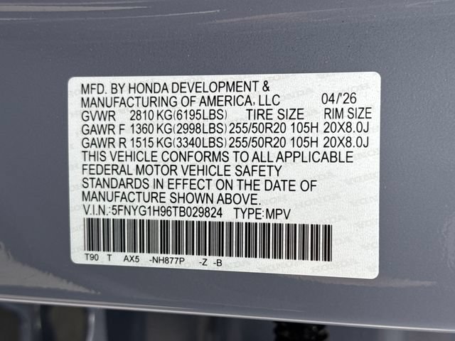 Used 2026 Honda Pilot Black Edition image 19