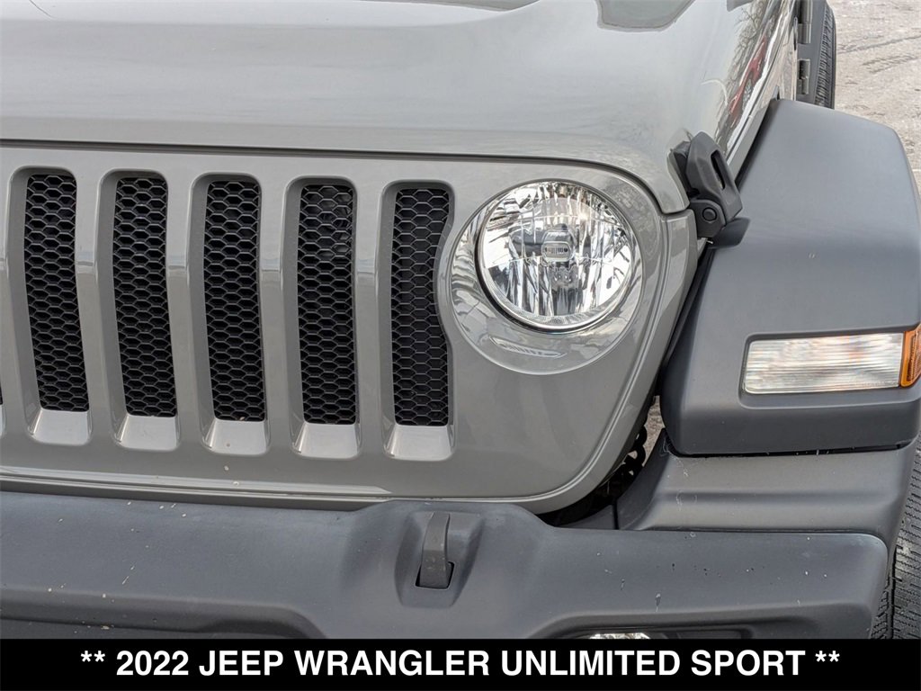 Used 2022 Jeep Wrangler Unlimited Sport image 9
