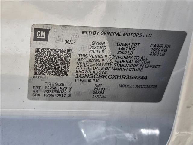Used 2017 Chevrolet Tahoe LT w/ Luxury Package RWD image 22