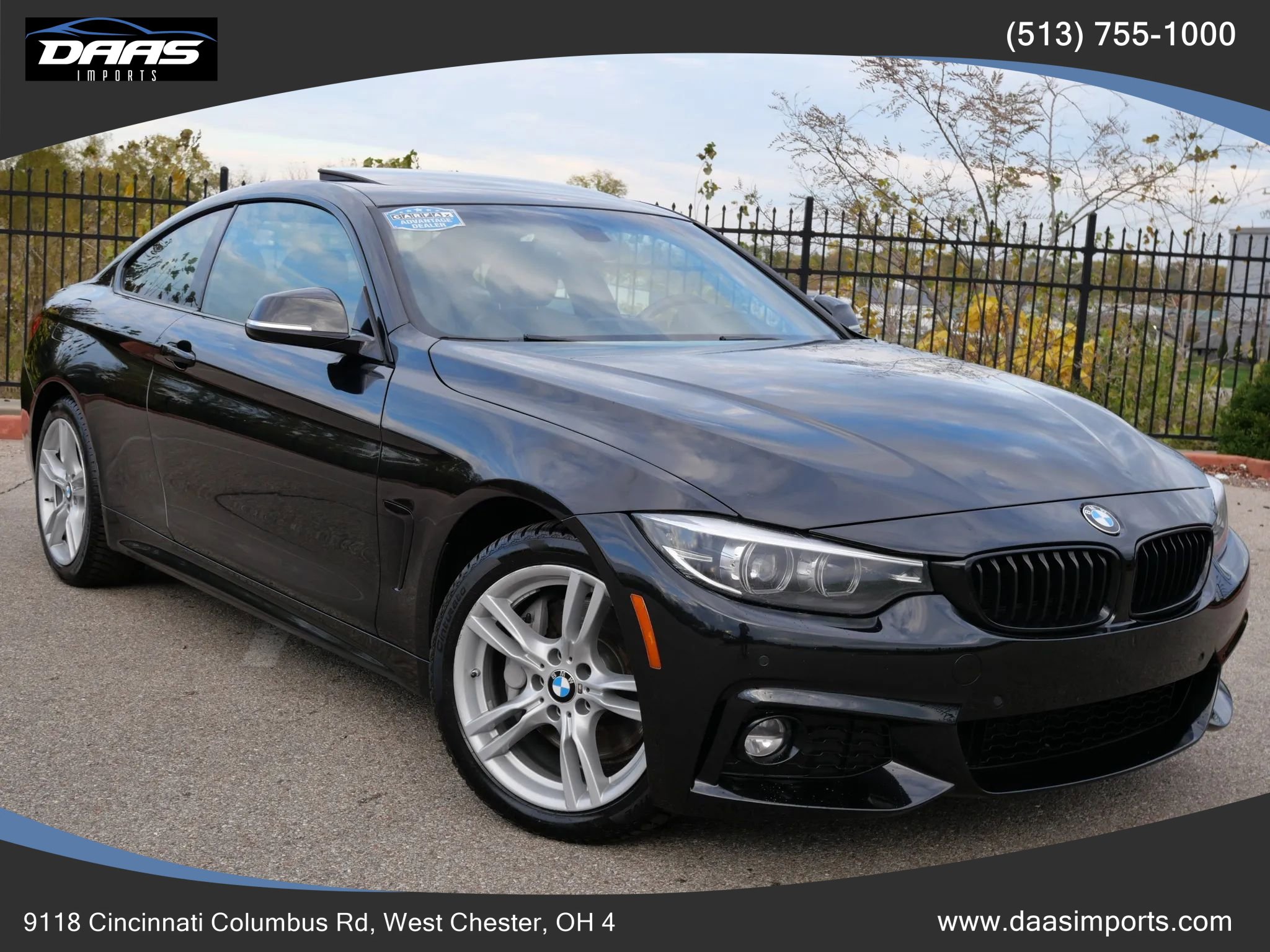 Used 2019 BMW 430i xDrive Coupe w/ M Sport Package image 3