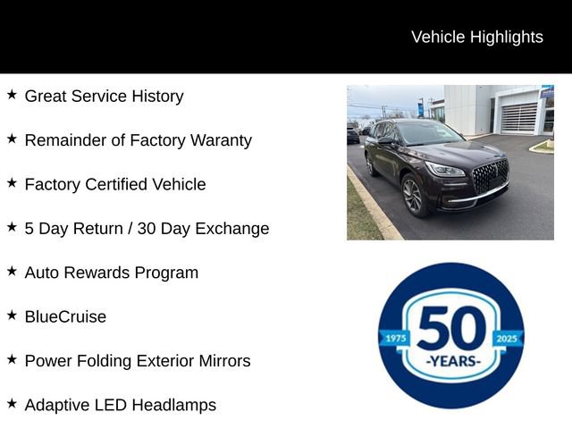 Used 2023 Lincoln Corsair Grand Touring w/ Equipment Group 302A image 7