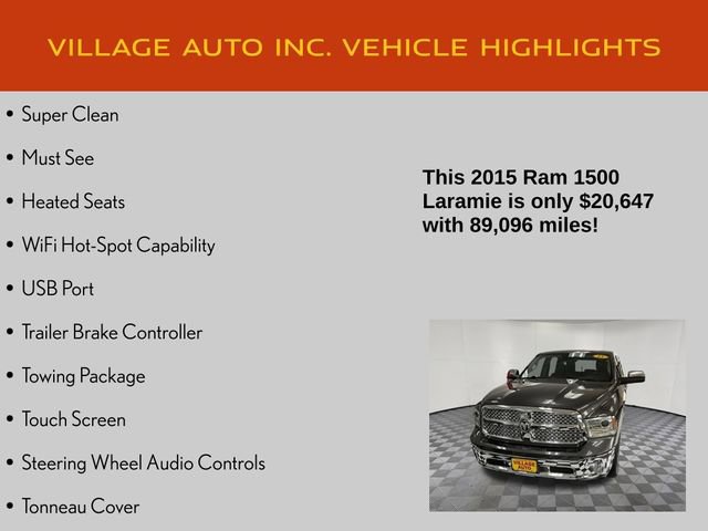 Used 2015 RAM 1500 Laramie image 7
