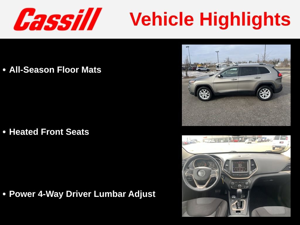 Used 2016 Jeep Cherokee Latitude w/ Safety/Convenience Group image 13