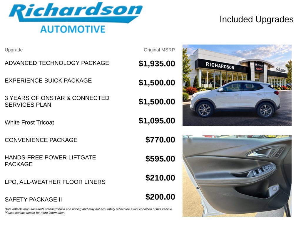 Used 2022 Buick Encore GX Essence w/ Advanced Technology Package AWD/4WD image 7