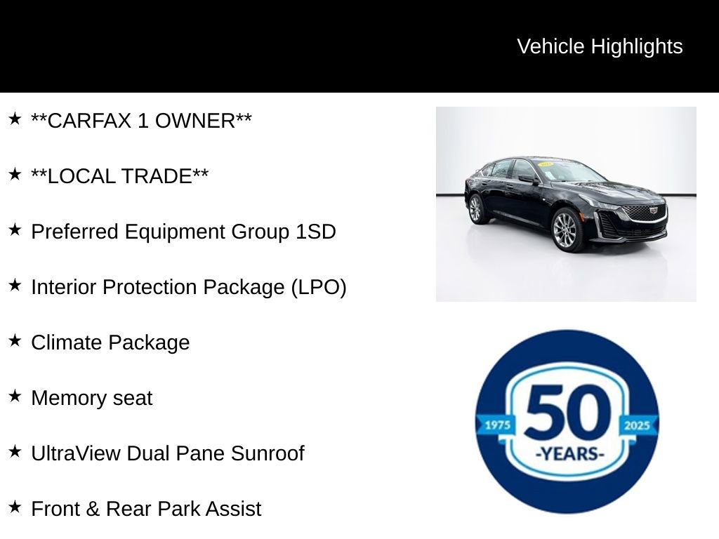 Used 2024 Cadillac CT5 Premium Luxury w/ Climate Package image 7