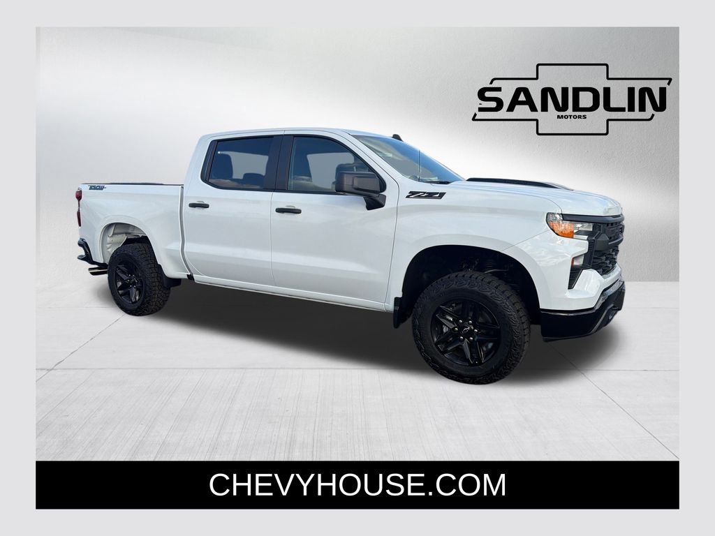 New 2026 Chevrolet Silverado 1500 Custom Trail Boss w/ Dark Appearance Package