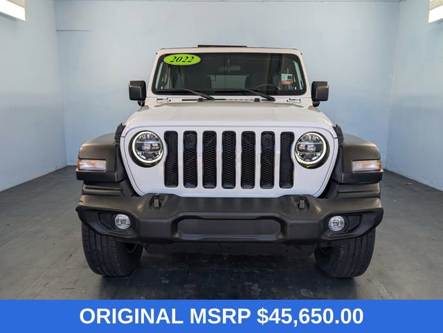 Used 2022 Jeep Wrangler Unlimited Sport image 2