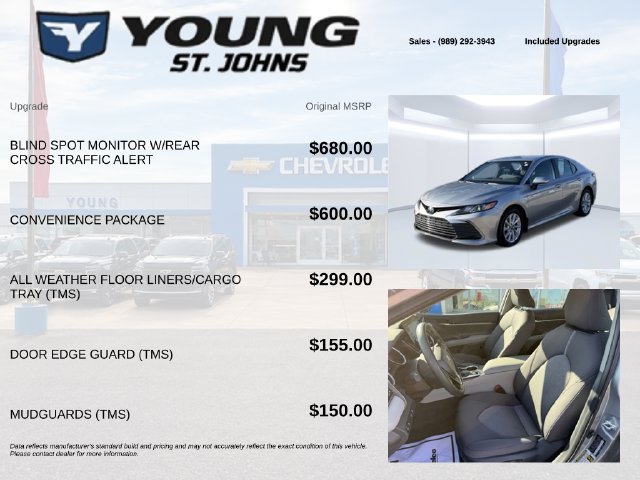 Used 2024 Toyota Camry LE w/ Convenience Package AWD/4WD image 10