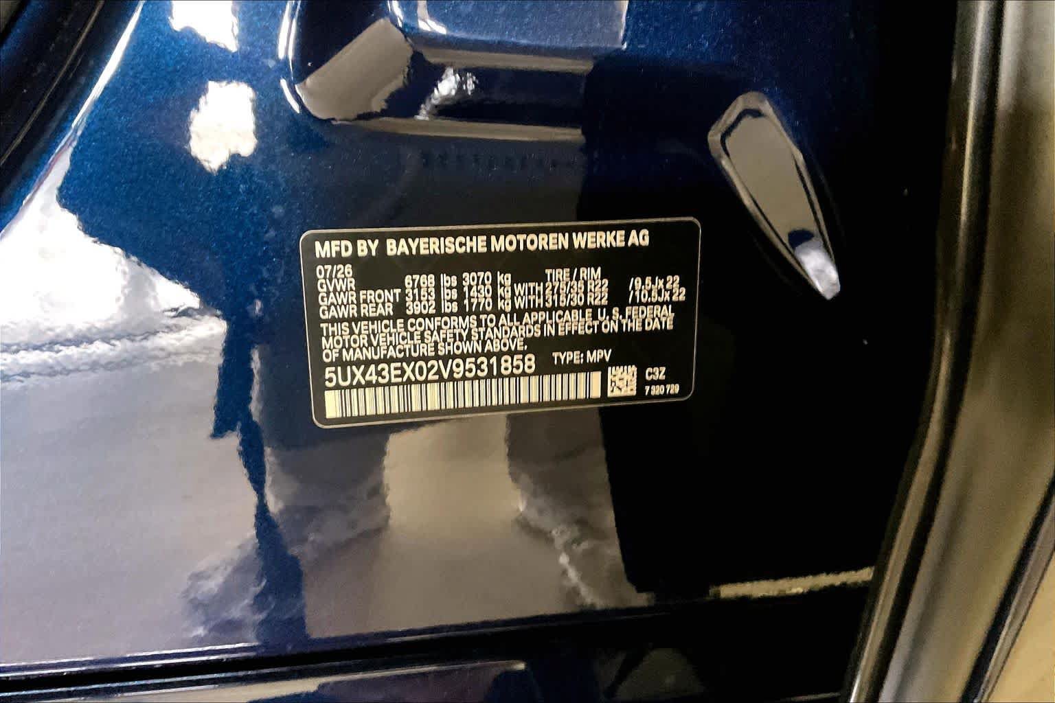 New 2027 BMW X6 M60i AWD/4WD image 18