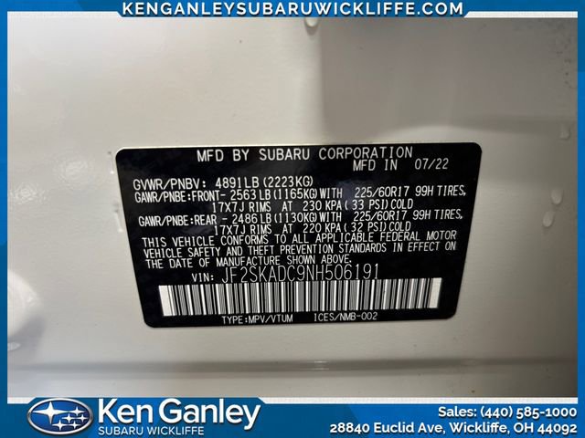 Certified 2022 Subaru Forester Premium w/ Popular Package #1 AWD/4WD image 28