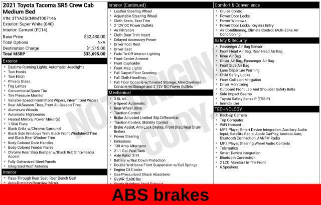 Used 2021 Toyota Tacoma SR5 RWD image 33