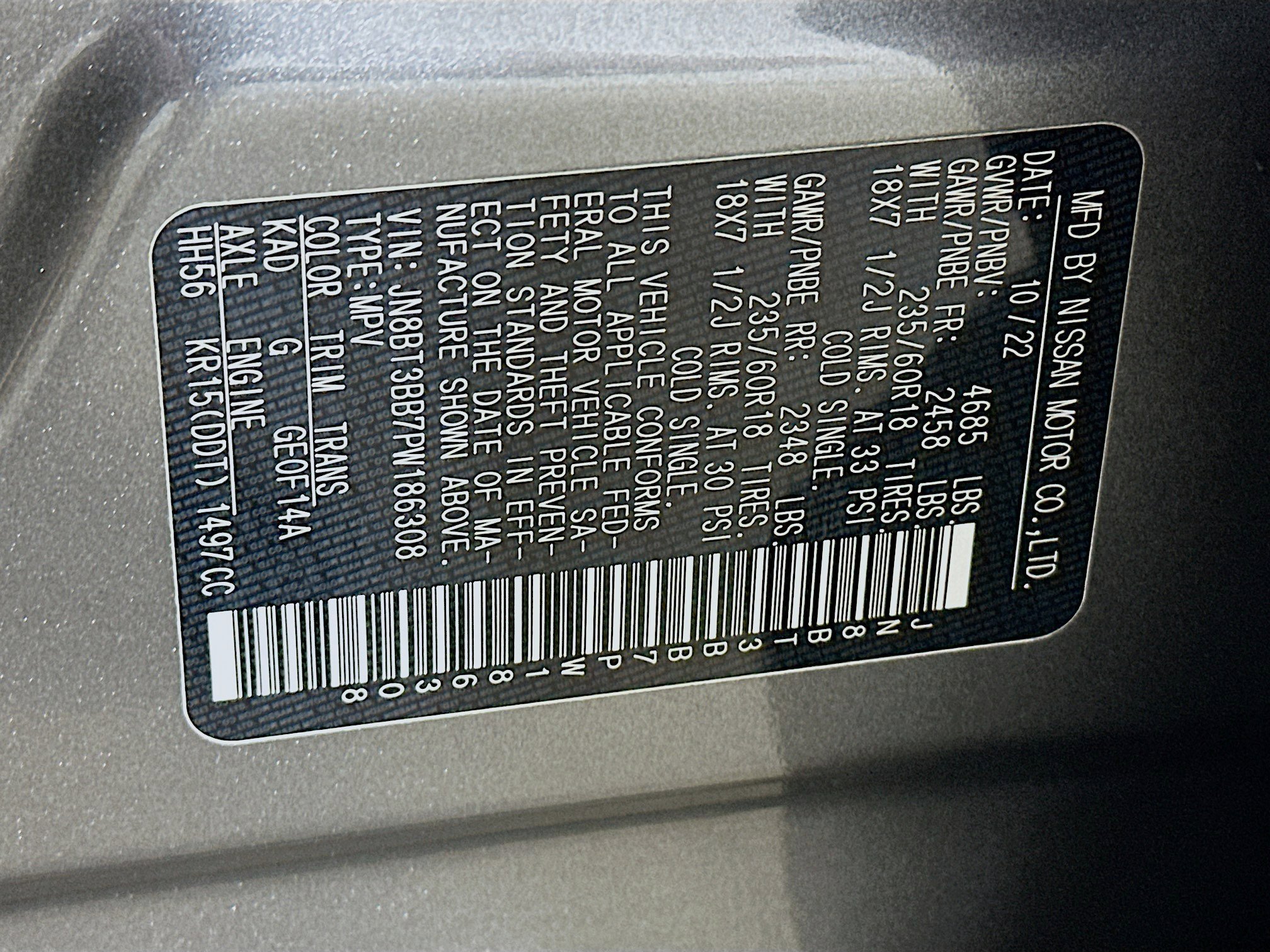Used 2023 Nissan Rogue SV AWD/4WD image 12