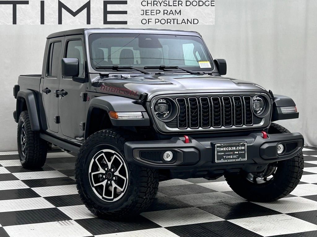 New 2026 Jeep Gladiator Rubicon w/ Steel Power Dome Hood Package
