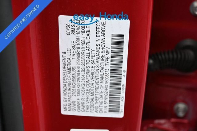 Certified 2026 Honda Pilot EX-L image 17