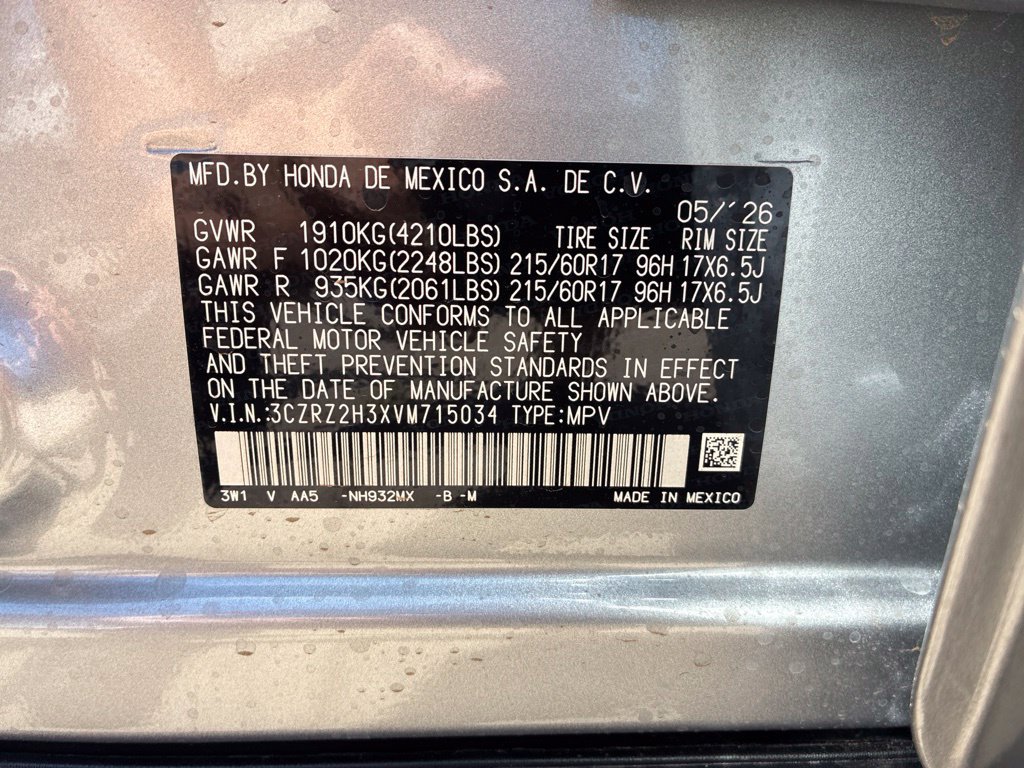New 2027 Honda HR-V LX image 25