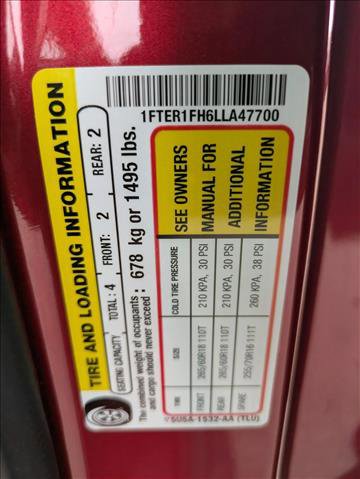 Used 2020 Ford Ranger Lariat w/ Equipment Group 501A Mid image 24