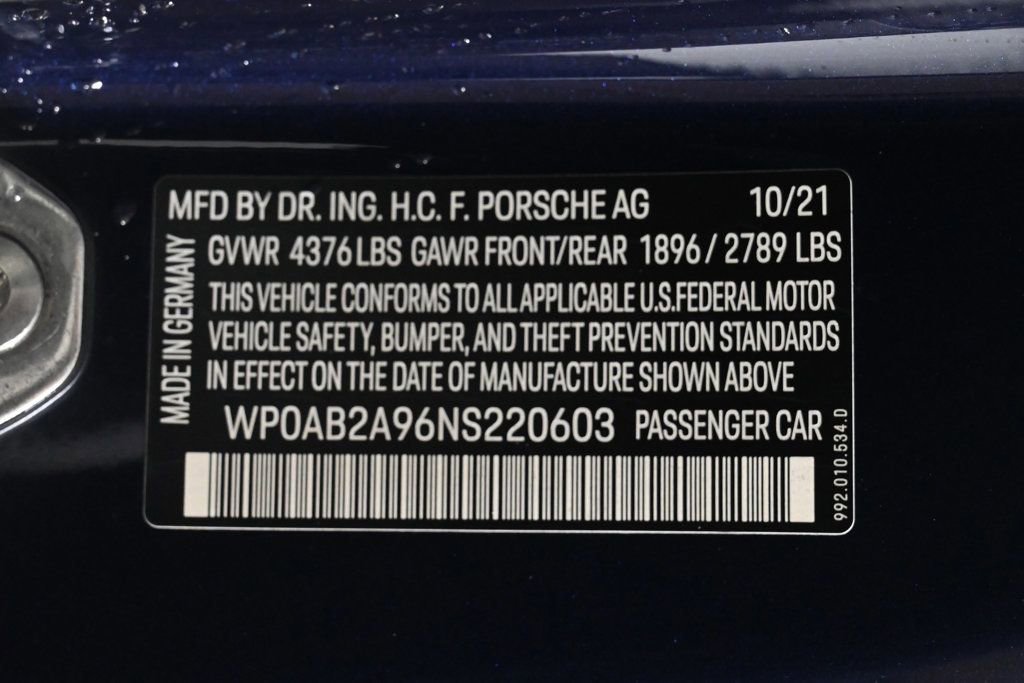 Certified 2022 Porsche 911 Carrera S image 31