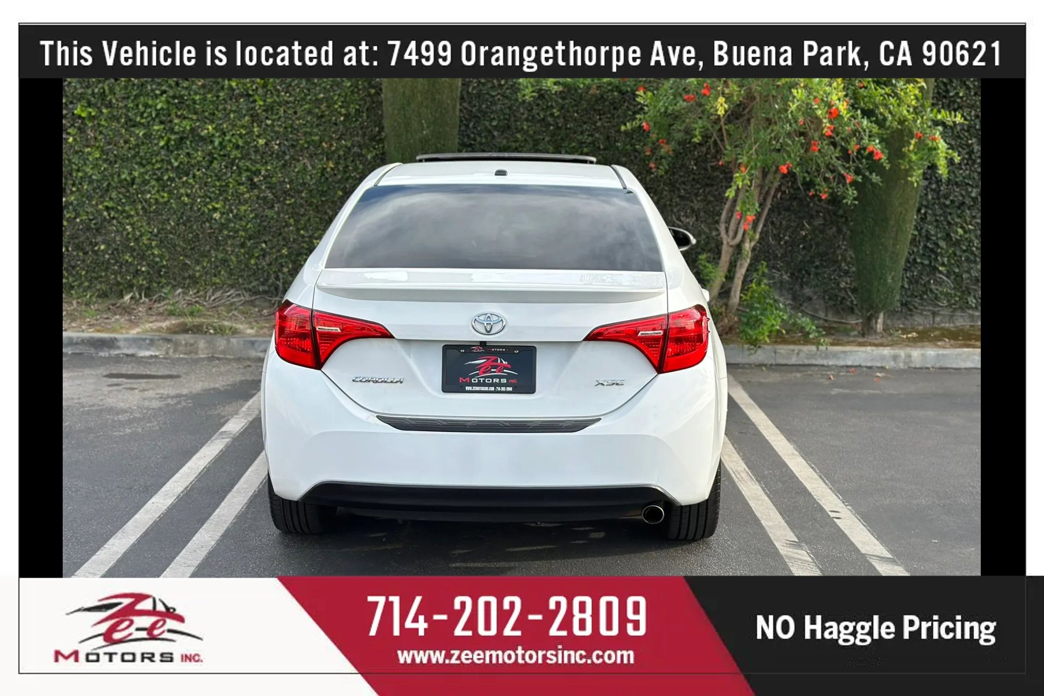 Used 2019 Toyota Corolla XSE FWD image 7