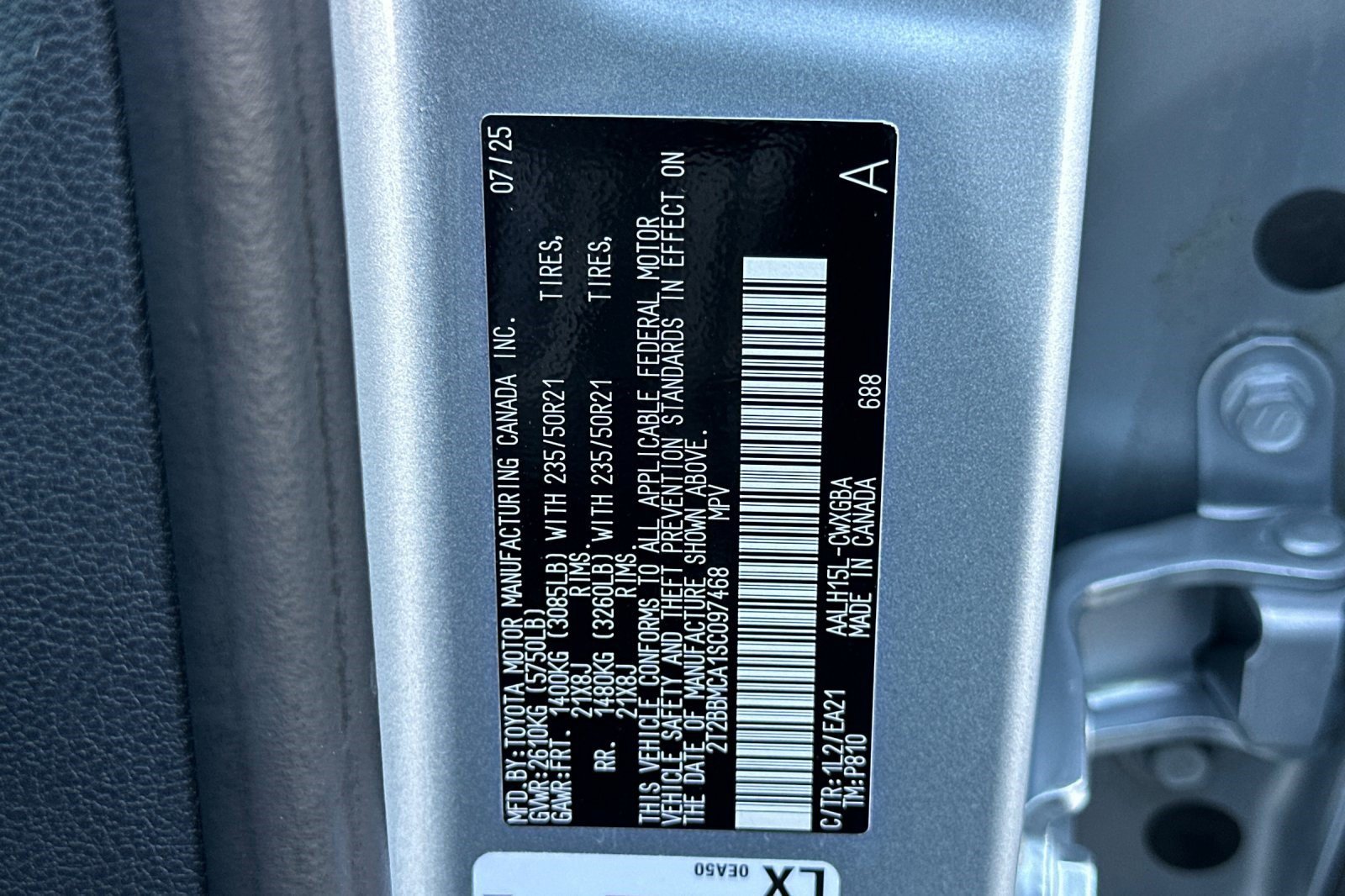 Certified 2025 Lexus RX 350h w/ Convenience Package AWD/4WD image 30