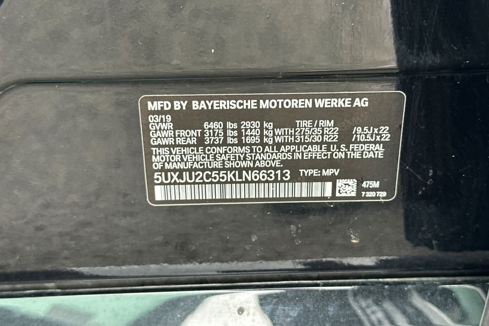 Used 2019 BMW X5 xDrive50i w/ M Sport Package AWD/4WD image 36
