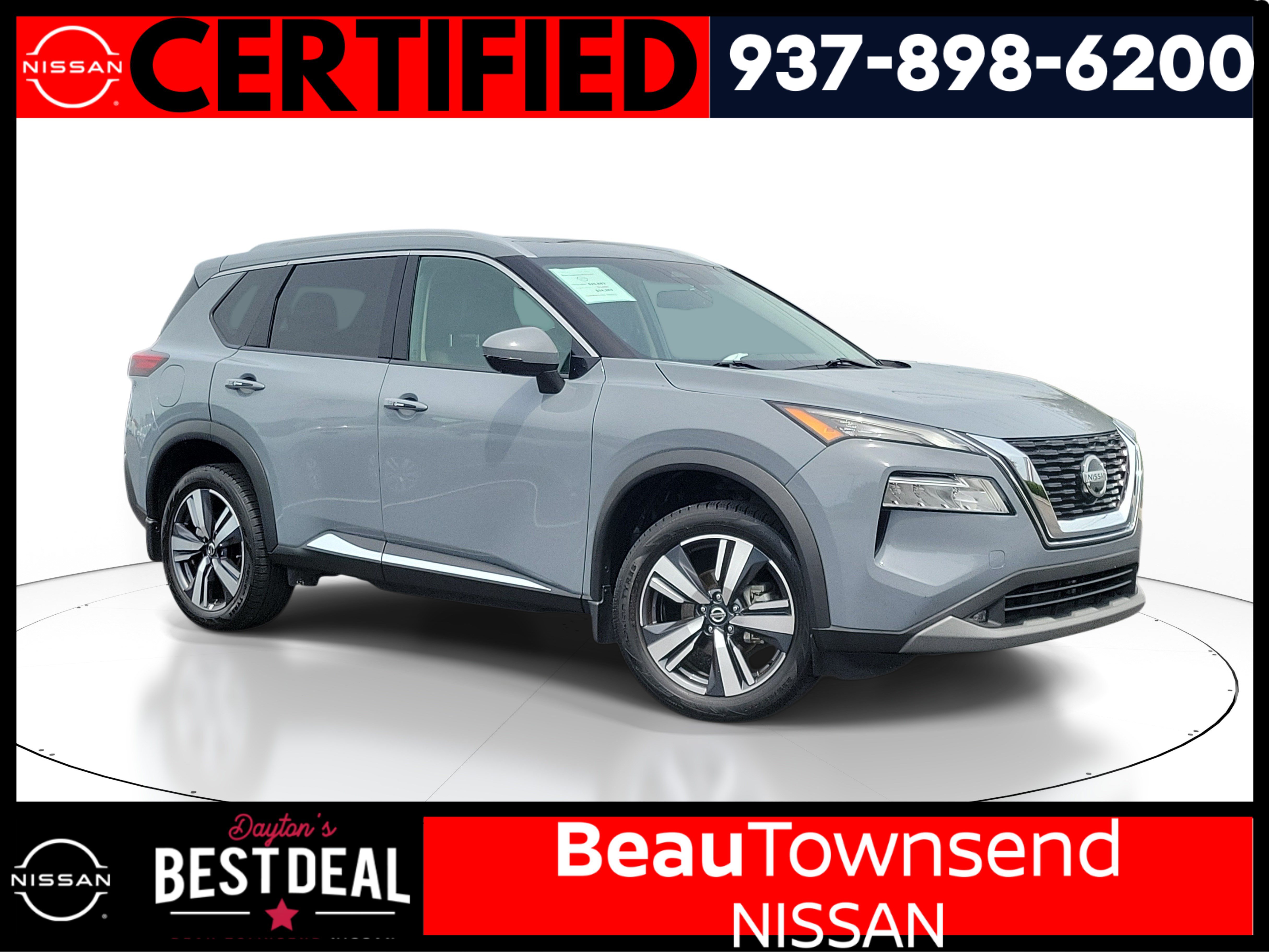 Certified 2021 Nissan Rogue SL AWD/4WD 360° Tour