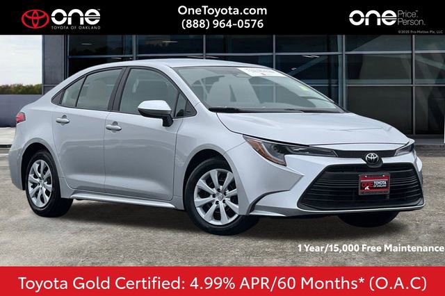 Certified 2024 Toyota Corolla LE