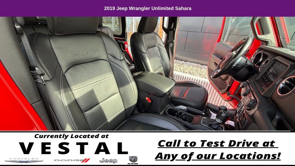 Used 2019 Jeep Wrangler Unlimited Sahara w/ Dual Top Group image 23