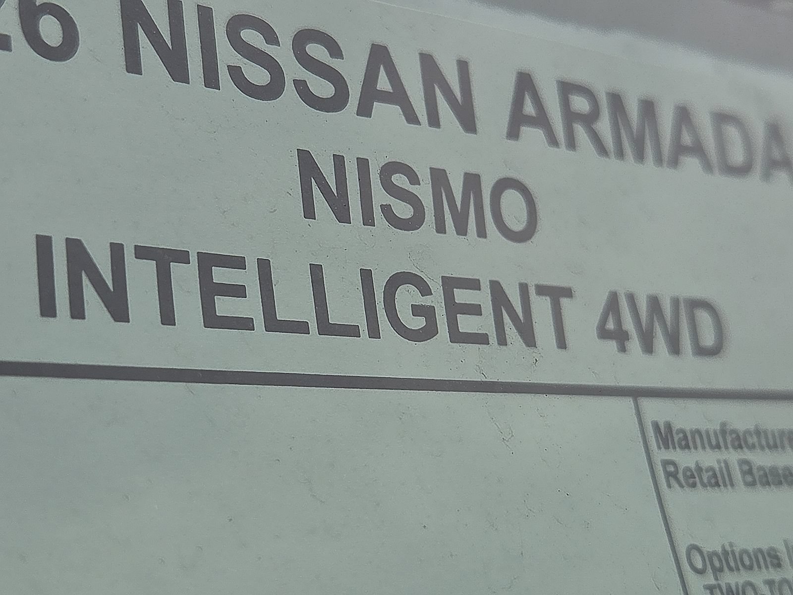 New 2026 Nissan Armada NISMO AWD/4WD image 8