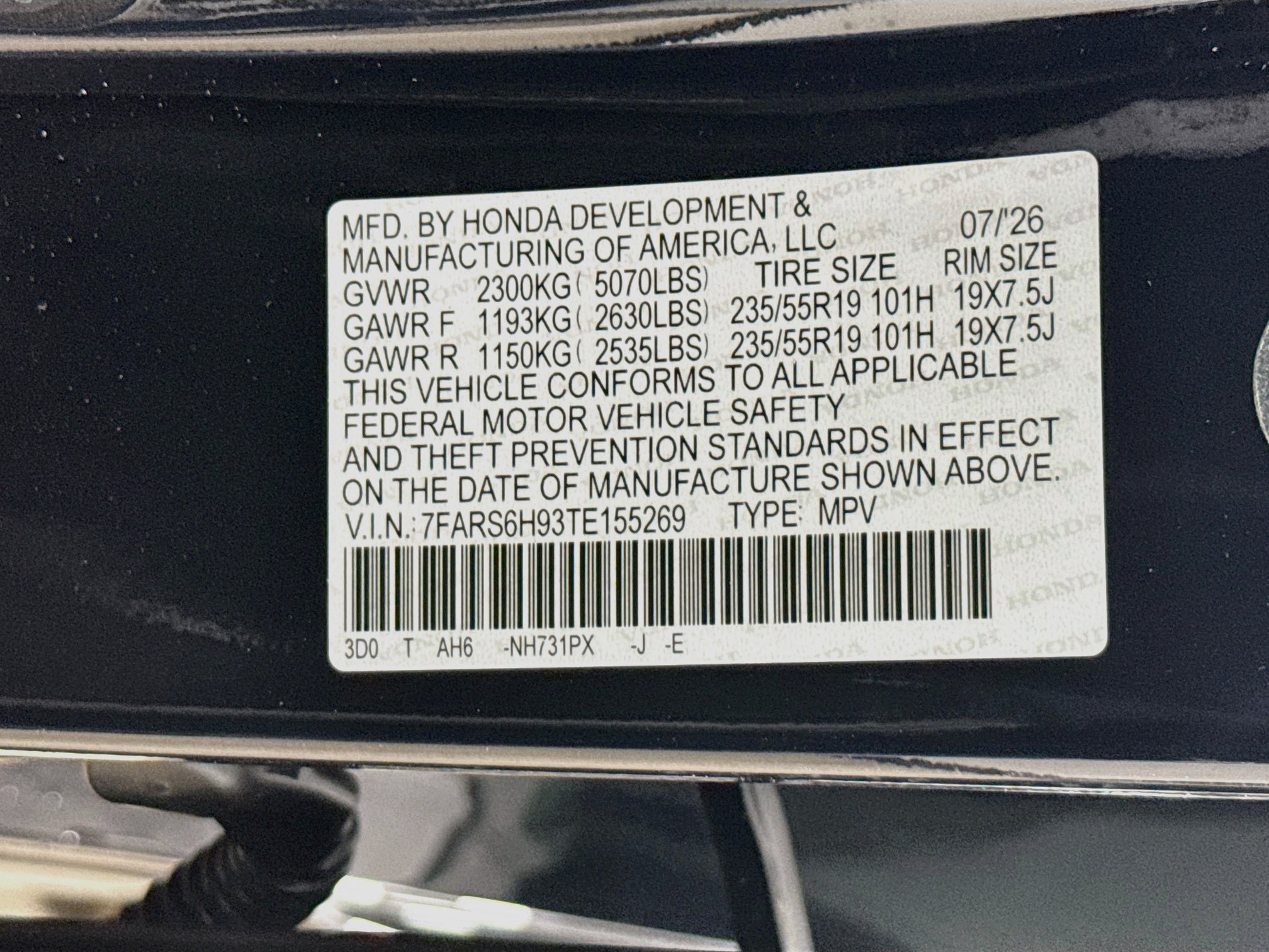 New 2026 Honda CR-V Sport Touring image 39