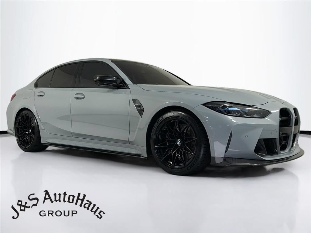 Used 2021 BMW M3 Competition w/ Executive Package RWD image 1