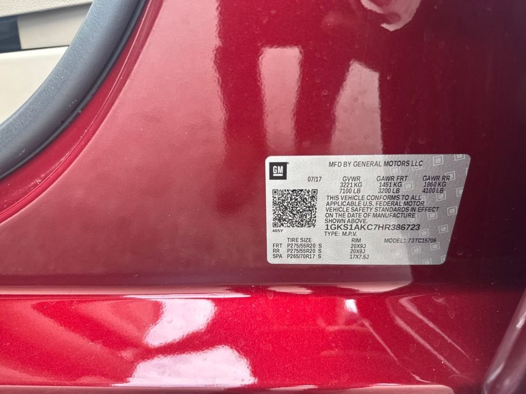 Used 2017 GMC Yukon SLE w/ SLE Value Package image 32