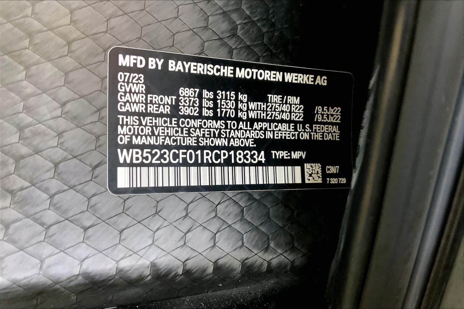 Used 2024 BMW iX xDrive50 w/ Sport Package AWD/4WD image 36