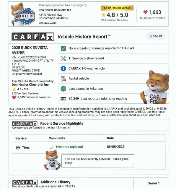 Used 2025 Buick Envista Avenir image 5