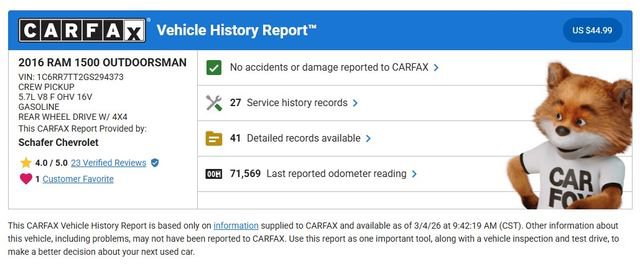 Used 2016 RAM 1500 Outdoorsman image 5
