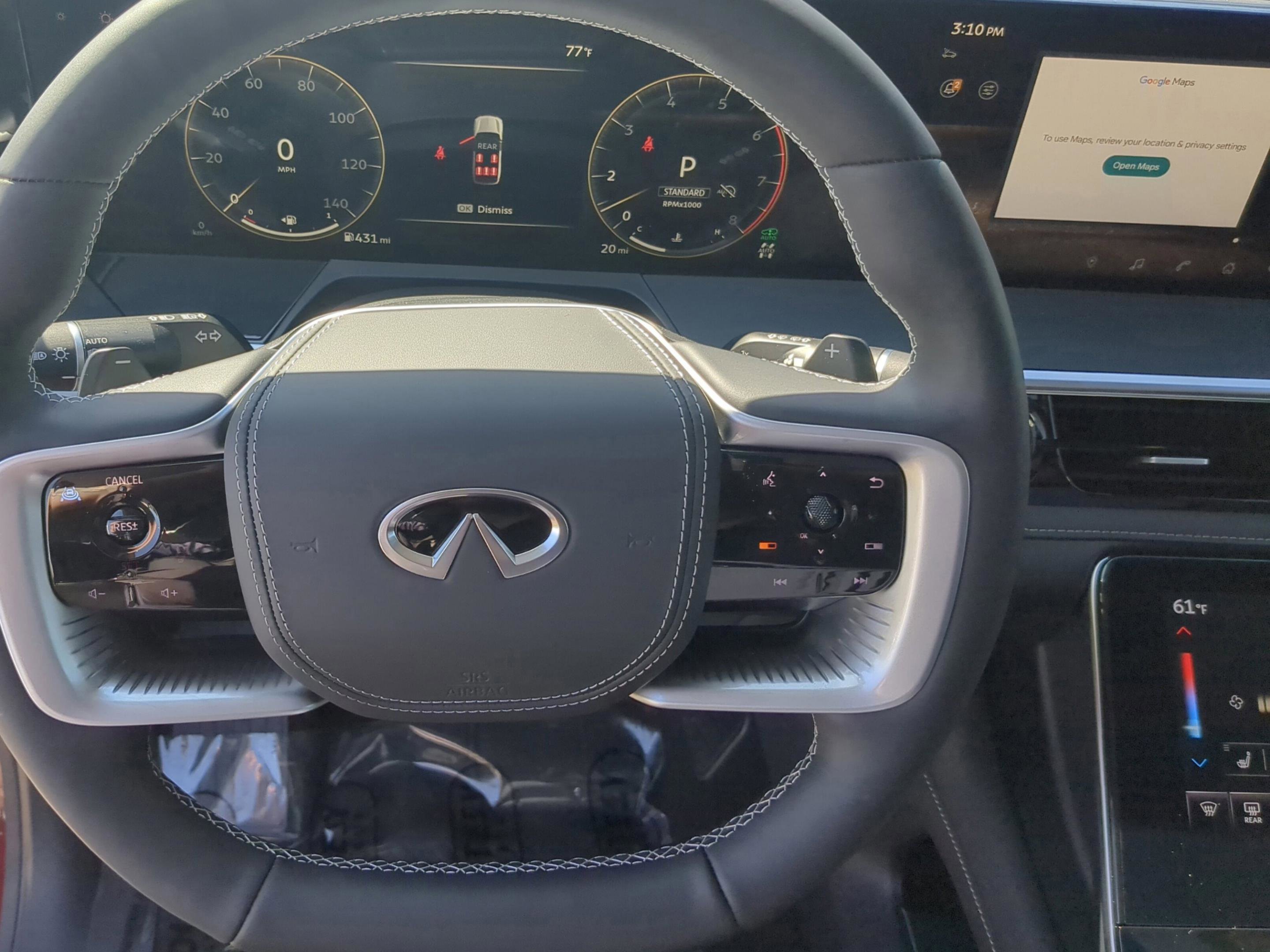 Certified 2025 INFINITI QX80 Sensory image 28