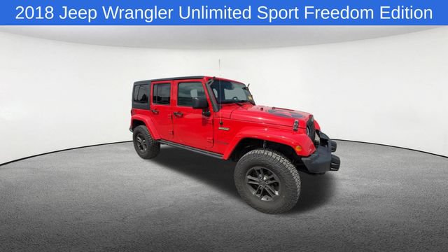 Used 2018 Jeep Wrangler Unlimited Sport AWD/4WD image 2