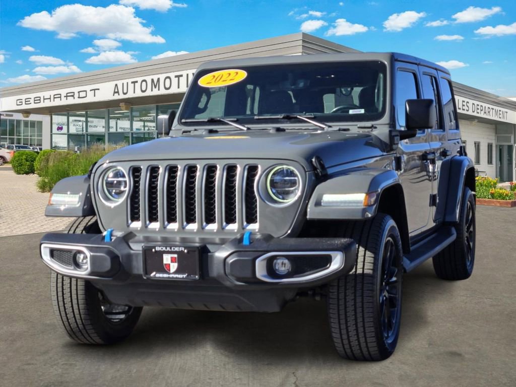 Used 2022 Jeep Wrangler Unlimited Sahara w/ Cold Weather Group image 3