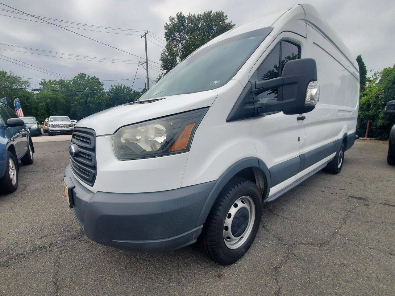 Used 2015 Ford Transit 350 148 High Roof Extended w/ Interior Upgrade Package RWD image 1