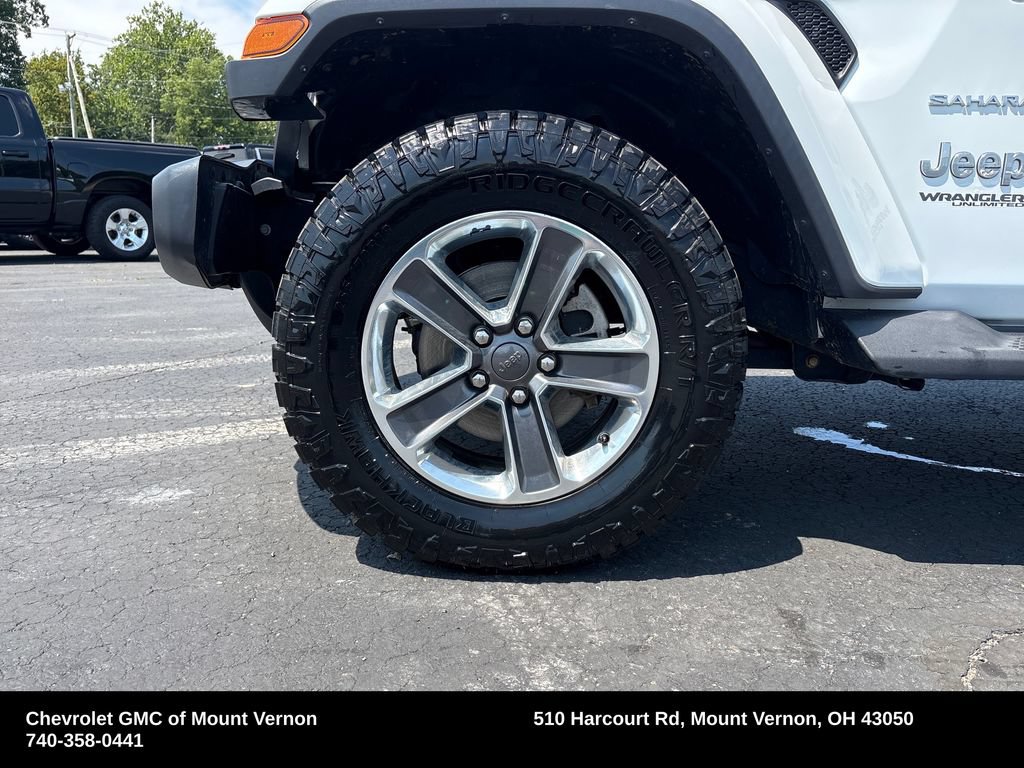Used 2020 Jeep Wrangler Unlimited Sahara w/ Cold Weather Group AWD/4WD image 25