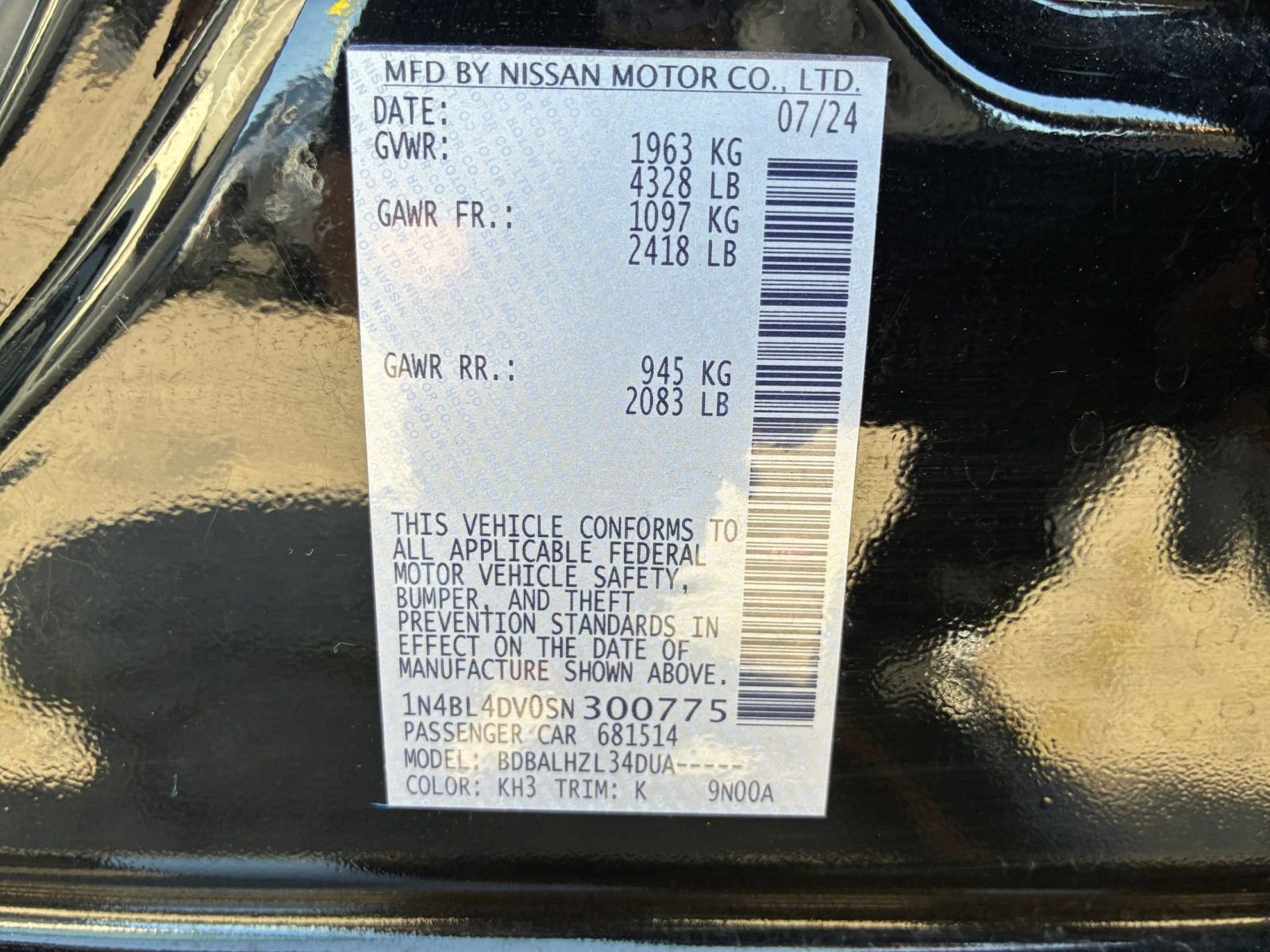 Used 2025 Nissan Altima 2.5 SV FWD image 29