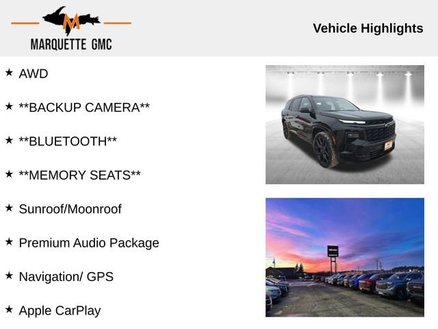 Used 2025 Chevrolet Traverse RS w/ LPO, Floor Liner Package image 3