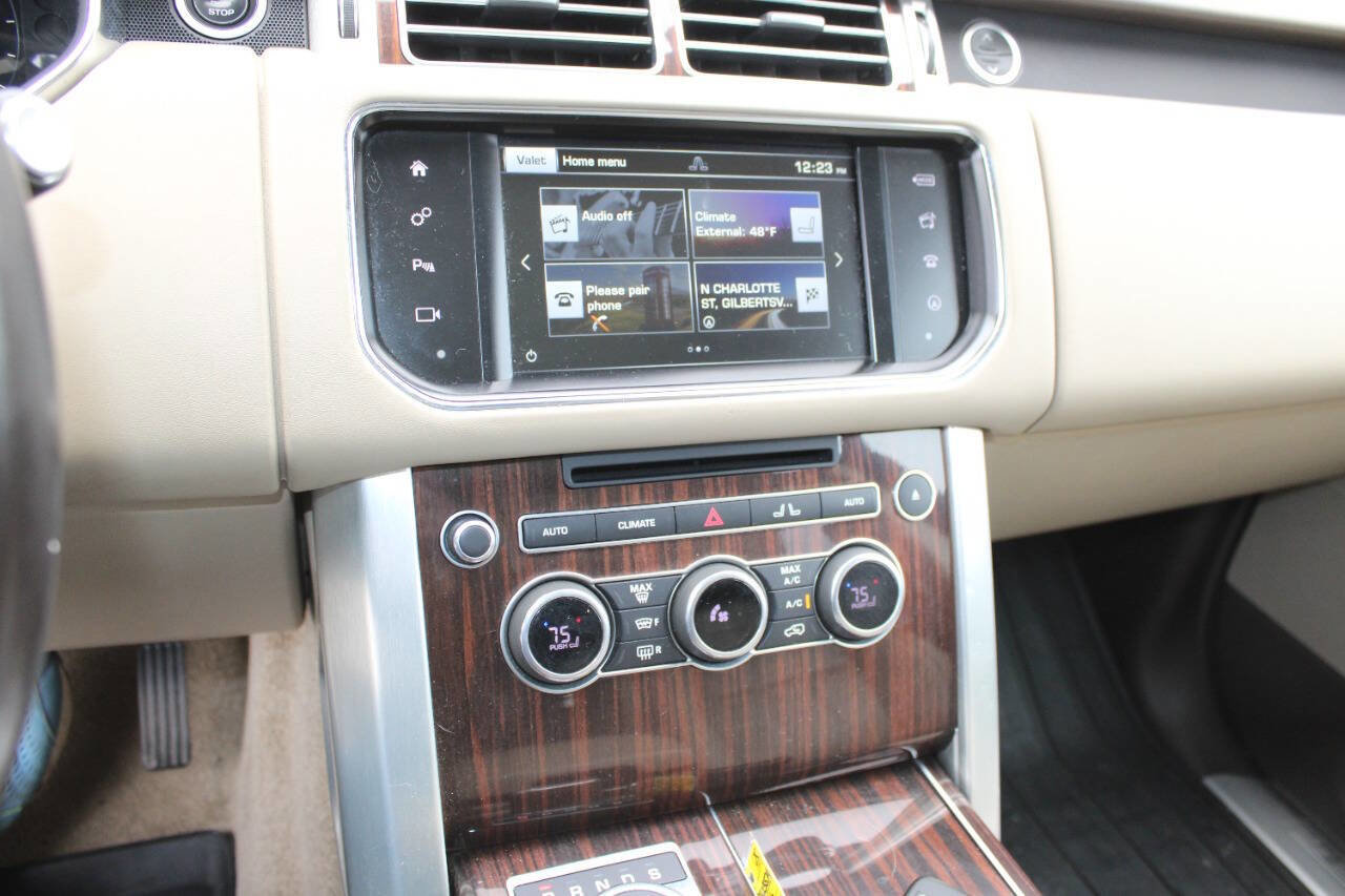 Used 2016 Land Rover Range Rover HSE image 15