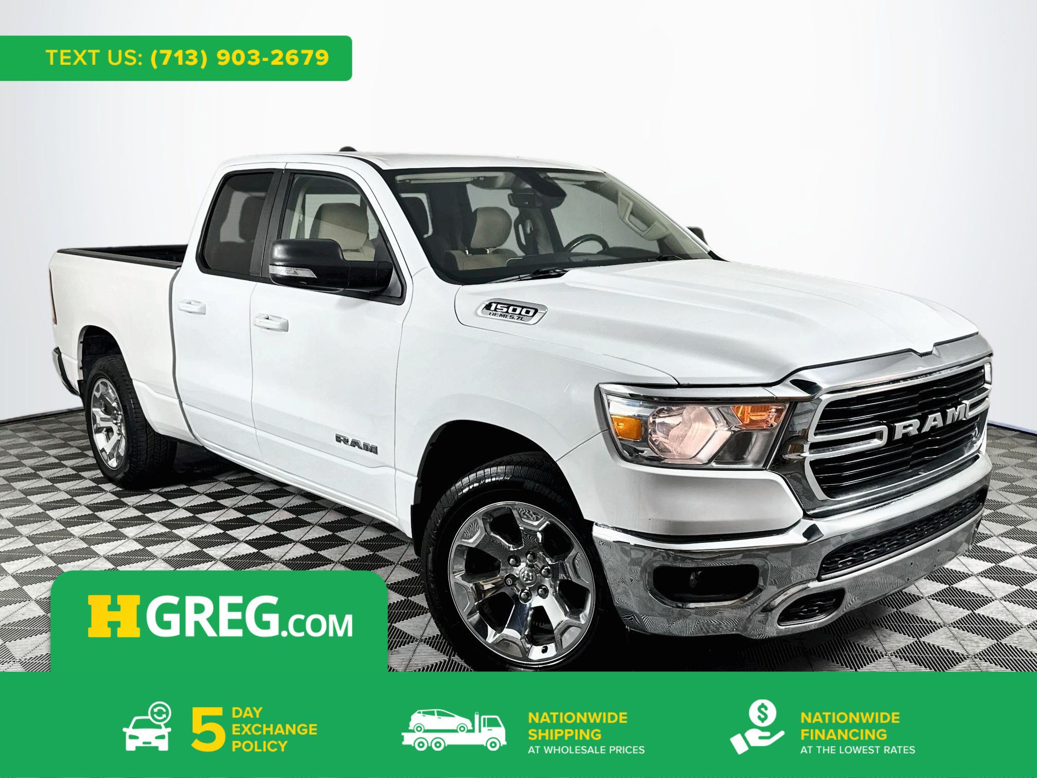 Used 2021 RAM 1500 Big Horn RWD video 1