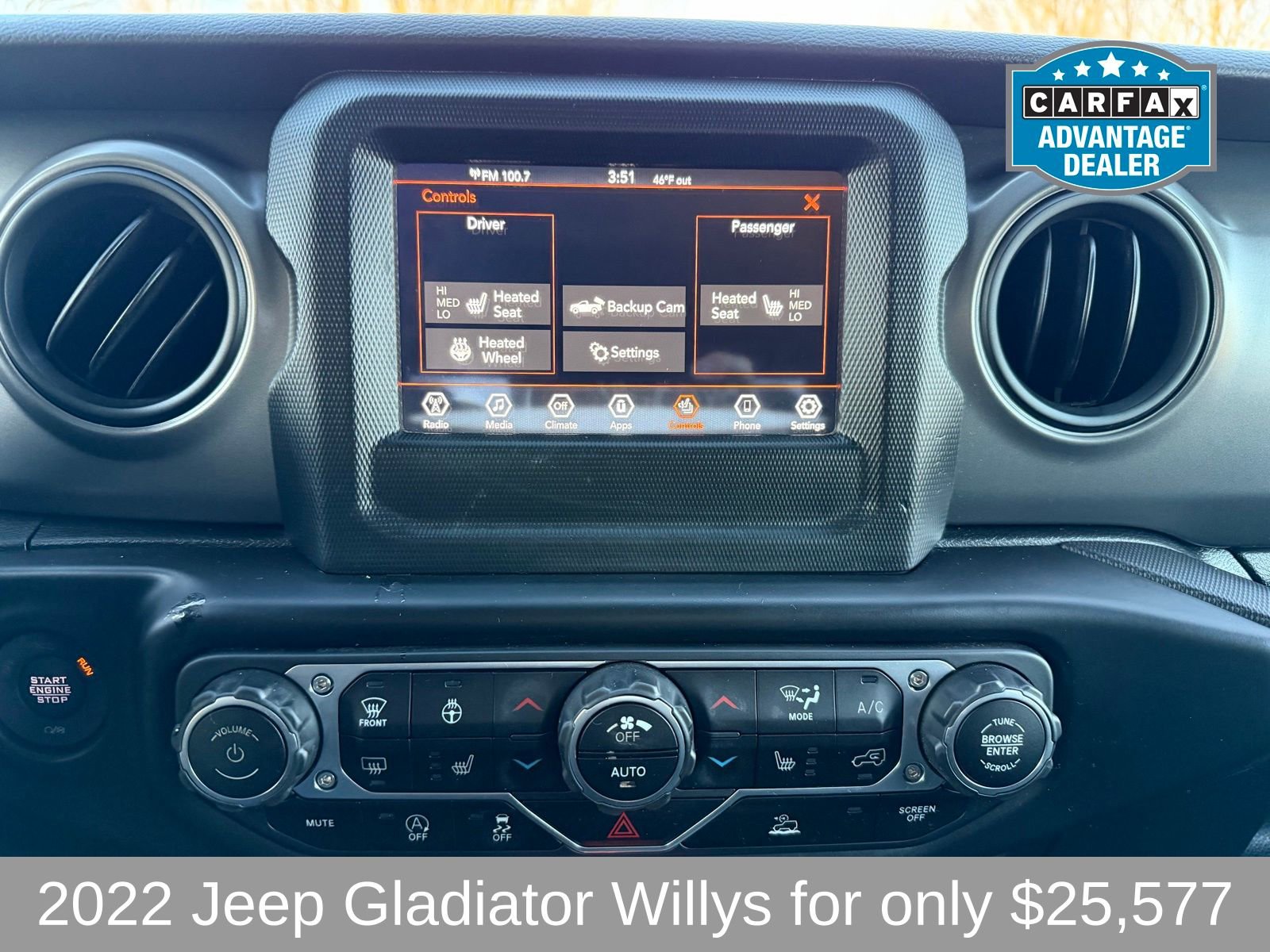 Used 2022 Jeep Gladiator Willys image 17