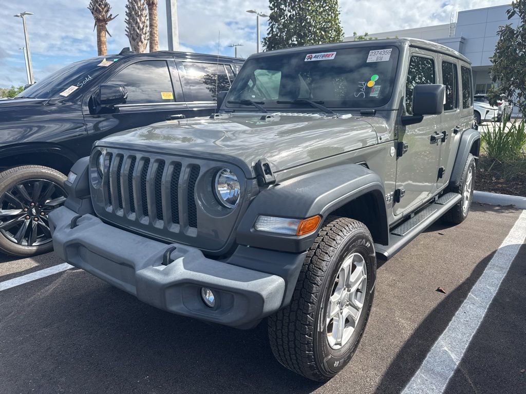 Used 2021 Jeep Wrangler Unlimited Sport w/ Sun And Sound Package image 1